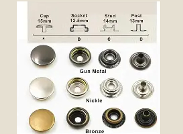 Jean Buttons, Rivets and Snap Buttons 09